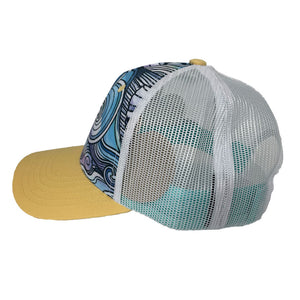 Permit Paradise Abstract Trucker Hat