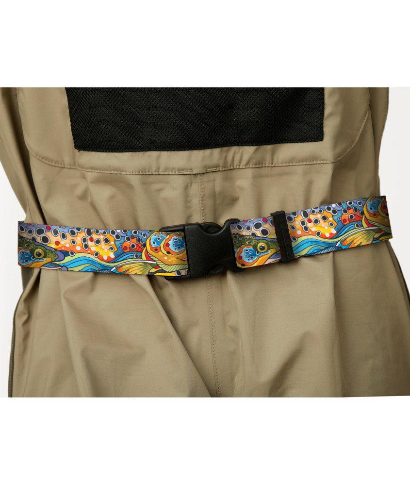 Unbound Brown Wading Belt