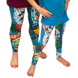 Mt. Cutty Signature Leggings - Kids